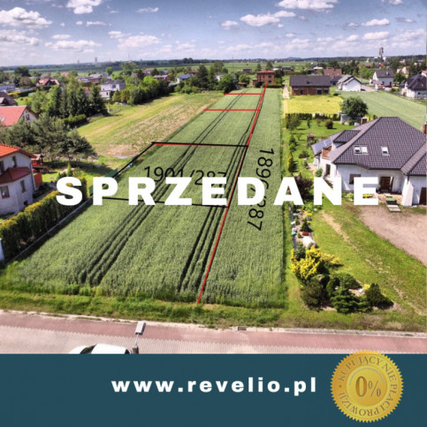Działka Sprzedaż Chudów Jesionowa 1